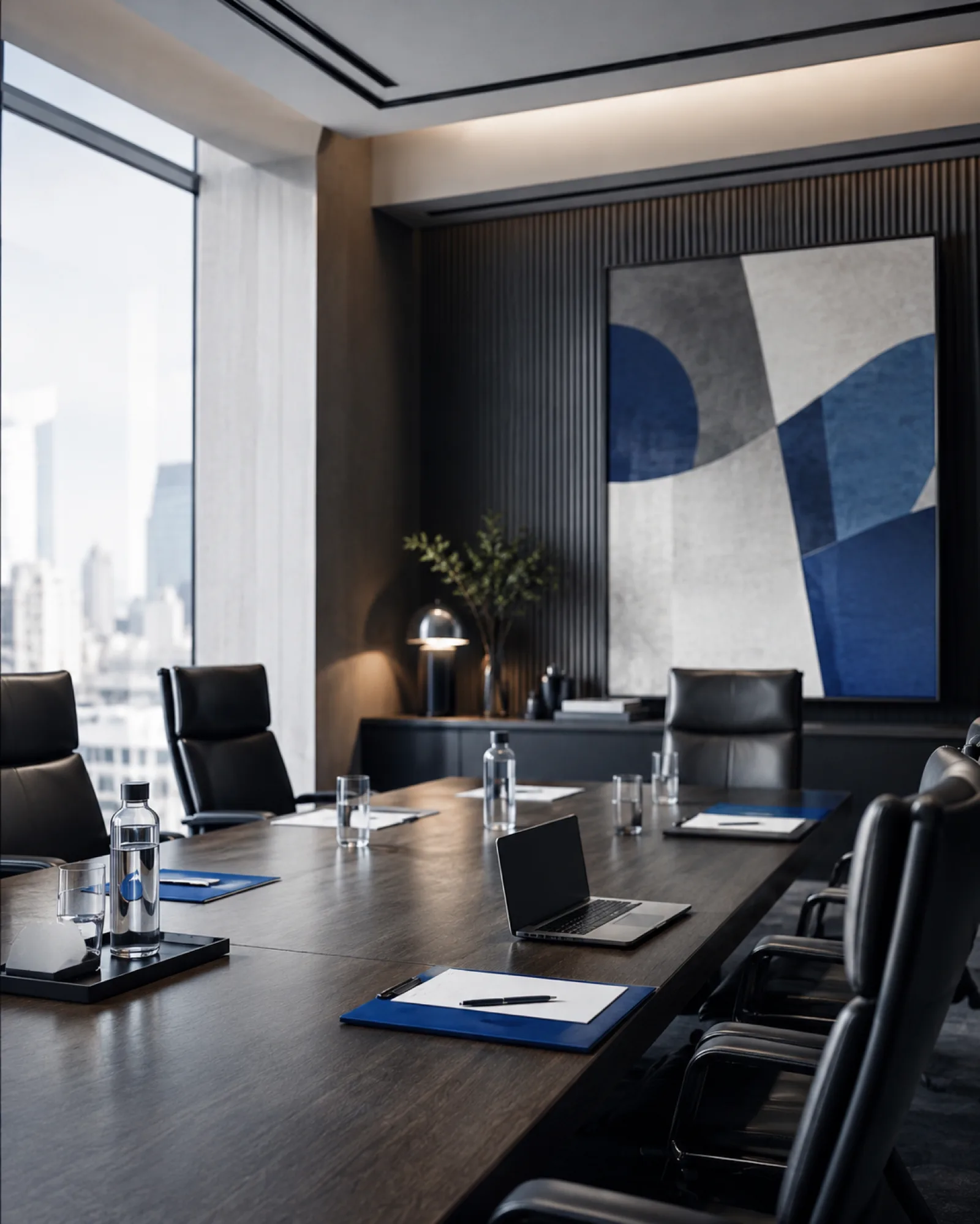 Salle de réunion d'un cabinet d'expertise comptable